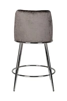 Nora Counter Stool, Set of 2, Grey