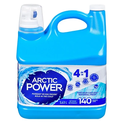 Arctic Power Waterfall Fresh Cold Water Detergent, 5.63 L