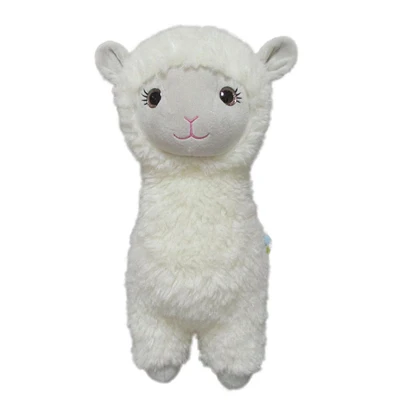 L WHITE LLAMA PLUSH