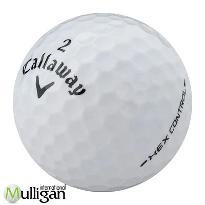 Mulligan - 60 Callaway HEX Control 4A Recycled Used Golf Balls