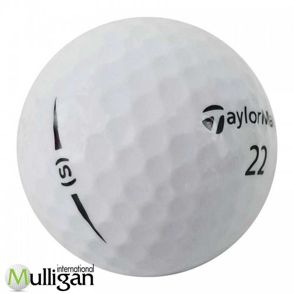 Mulligan - 12 Taylormade Project (S) - No logo 5A Recycled Used Golf Balls, White