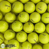 Mulligan - 100 Titleist AVX AAA Recycled Used Golf Balls, Yellow