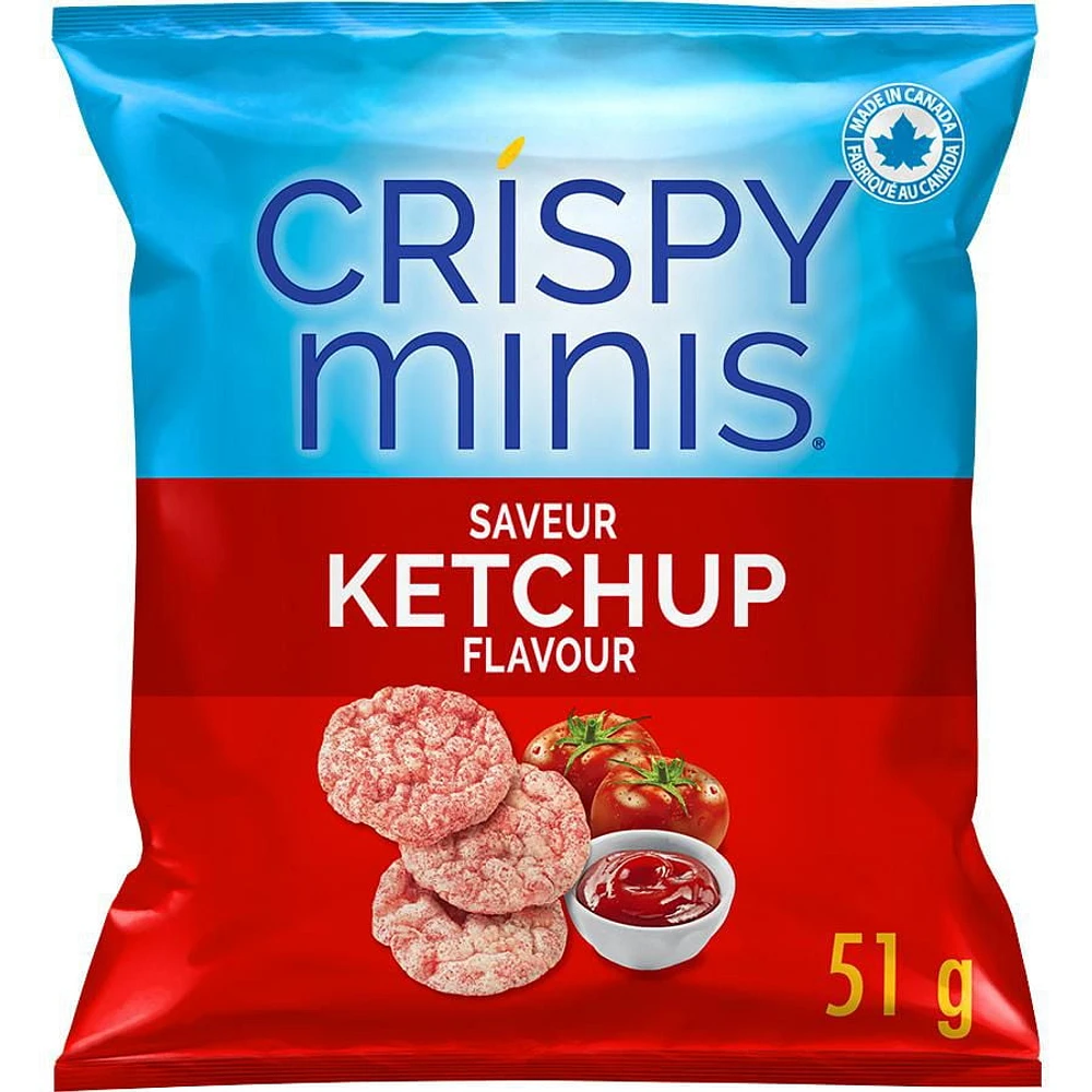 Quaker Crispy Minis Ketchup Rice Chips