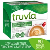 Truvia Calorie-Free Sweetener from the Stevia Leaf Sachets/Packets, 80 Count (160 g Carton)