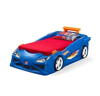 Lit d'auto de course Hot WheelsMC lit berceau à lit simple par Step2