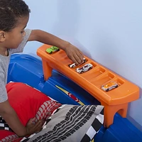 Lit d'auto de course Hot WheelsMC lit berceau à lit simple par Step2