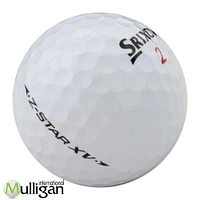 Mulligan - 12 Srixon Z-Star XV 4A Recycled Used Golf Balls, White