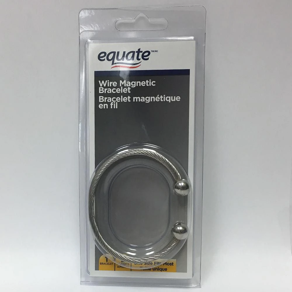 Equate Wire Magnetic Bracelet, 1 bracelet, 2 magnets