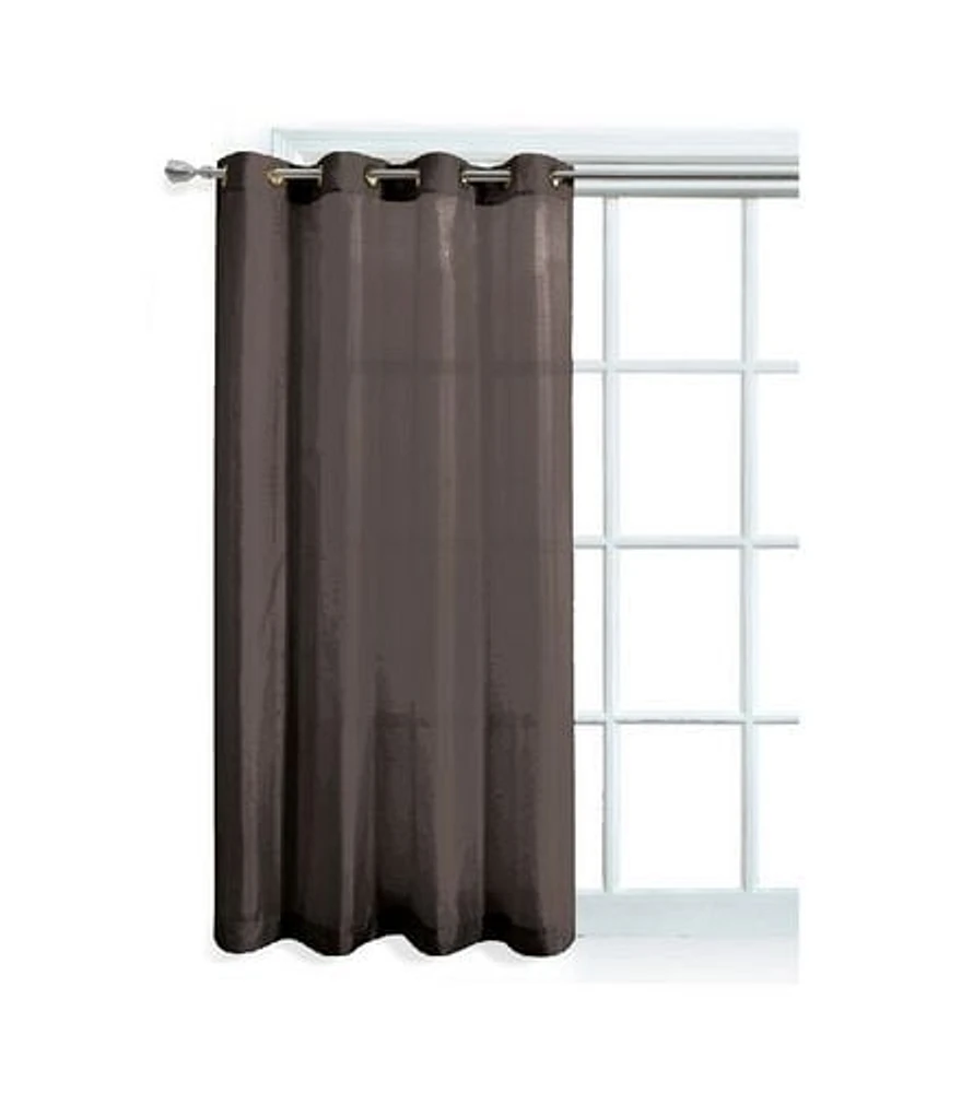 Mainstays Faux Silk Window Panel with Grommets