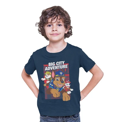 Paw Patrol Boy's Short Sleeve crew neck T-Shirt