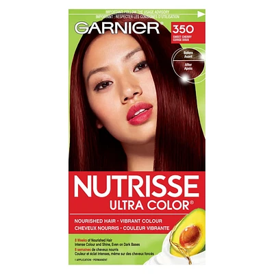 Garnier Nutrisse Ultra Color Permanent Hair Dye, Vibrant Long-Lasting Colour