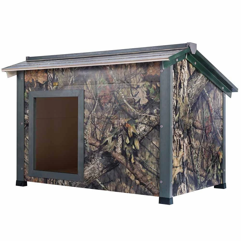 NewAge ecoFlex Mossy oak thermocore Canine Cabin Dog House