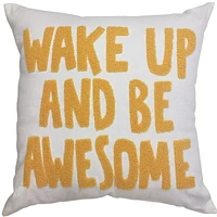 hometrends "Be Awesome" Decorative Pillow