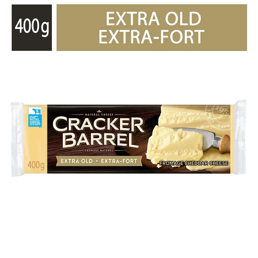 Cracker Barrel Cheese Cheddar Extra Old, 400g