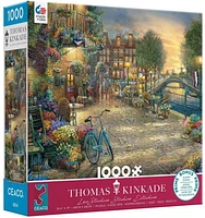 Ceaco Thomas Kinkade - Amsterdam Cafe, 1000 Piece Puzzle