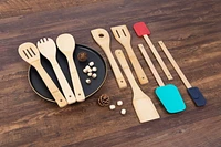 Mainstays MS 9PC BAMBOO SET,0.984 in,1 set, Bamboo spoon and shovel set