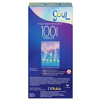 Disney Soul 100-Piece Jigsaw Puzzle, for Families and Kids Ages 4 and up