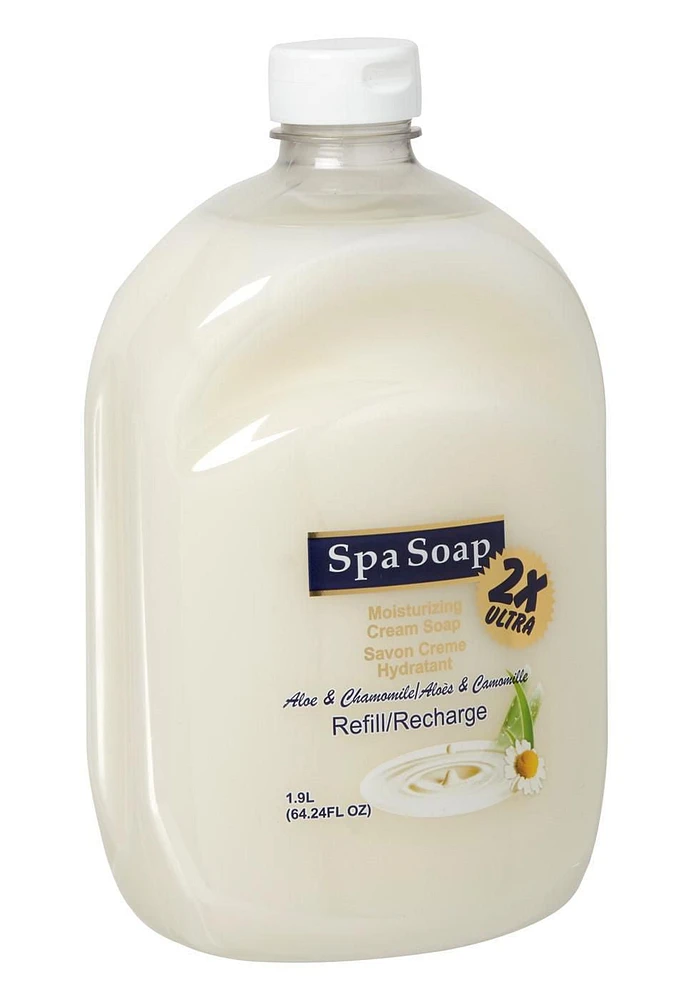 SpaSoap Ultra 2X Aloe & Chamomile Moisturizing cream soap Refill