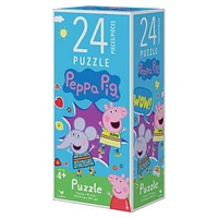 Peppa Pig 24-Piece Jigsaw Puzzle, for Families and Kids Ages 4 and up