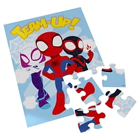 Spidey and Friends 24-Piece Jigsaw Puzzle for Families and Kids Ages 4 and up