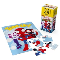 Spidey and Friends 24-Piece Jigsaw Puzzle for Families and Kids Ages 4 and up