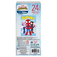 Spidey and Friends 24-Piece Jigsaw Puzzle for Families and Kids Ages 4 and up