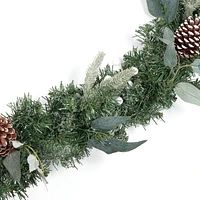 HOLIDAY TIME CHRISTMAS WHITE BERRY GARLAND