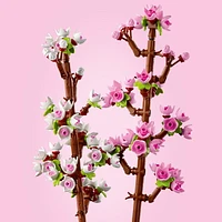 LEGO Cherry Blossoms Celebration Gift, Buildable Floral Display for Creative Kids, White and Pink Cherry Blossom, Spring Flower Gift for Girls and Boys Aged 8 and Up, 40725, Includes 430 Pieces, Ages 8+