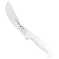 Tramontina Professional Leather and Bleeding Knife with Stainless Steel Blade and White Polypropylene Handle 6"