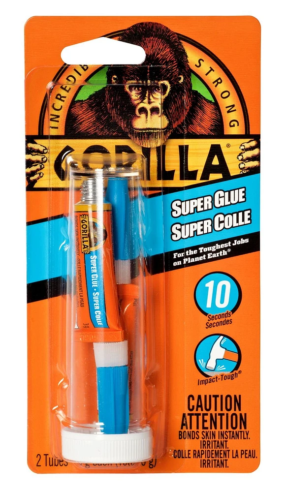 Super Glue, 2 - 3g Tubes