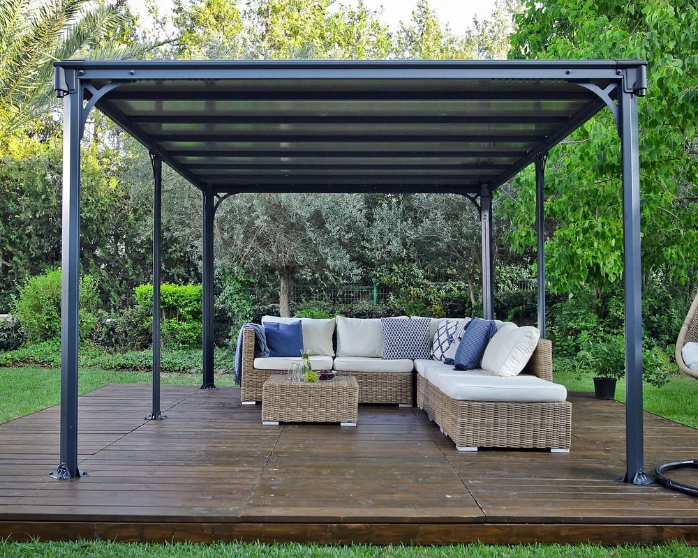 Palram Milano 4300 Garden Gazebo 10 ft. x 14 ft.