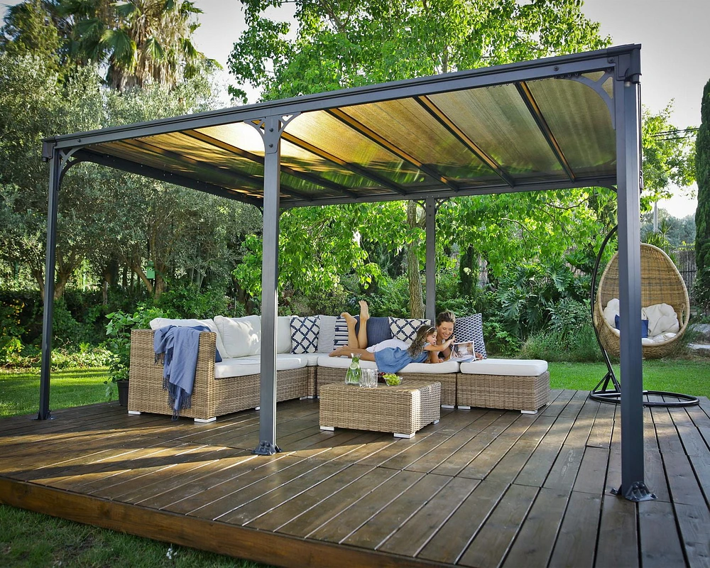 Palram Milano 4300 Garden Gazebo 10 ft. x 14 ft.