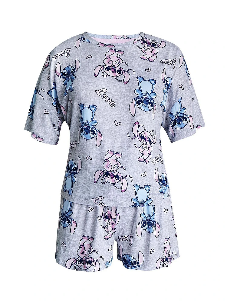 Pyjama 2 pièces  - Adultes - Lilo & Stitch