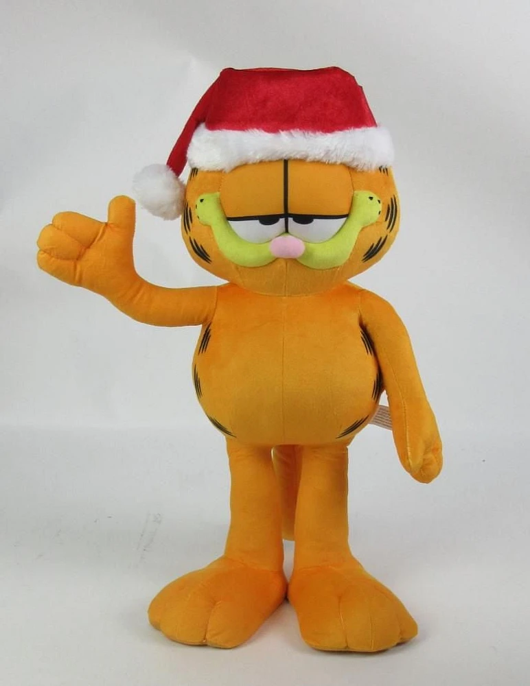 Holiday Greeter-Garfield w/Santa Hat-OPP SM-Nick