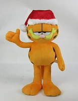 Holiday Greeter-Garfield w/Santa Hat-OPP SM-Nick