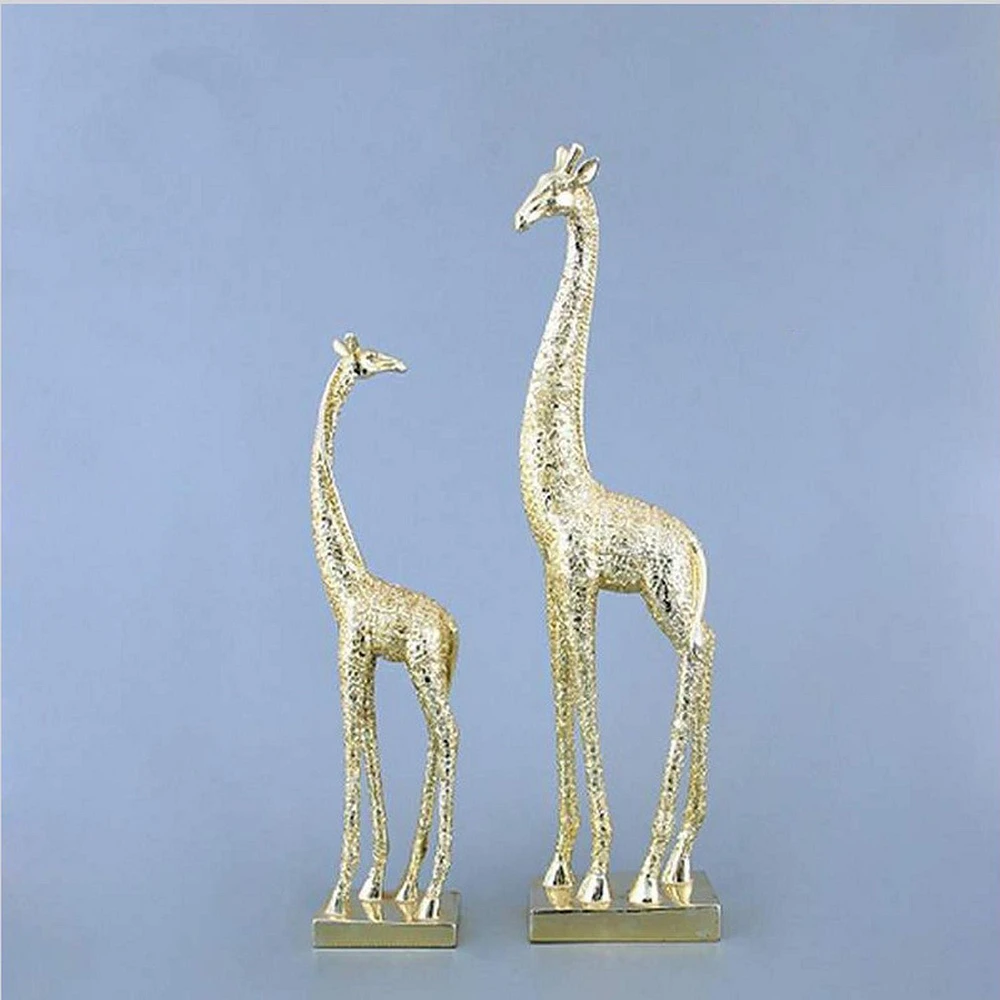 Duo Giraffe Showpiece home decor Canadian Furniture(Set of 2)