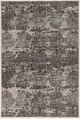 Vintage Clara Grey & Blue 2' x 3' Accent Rug