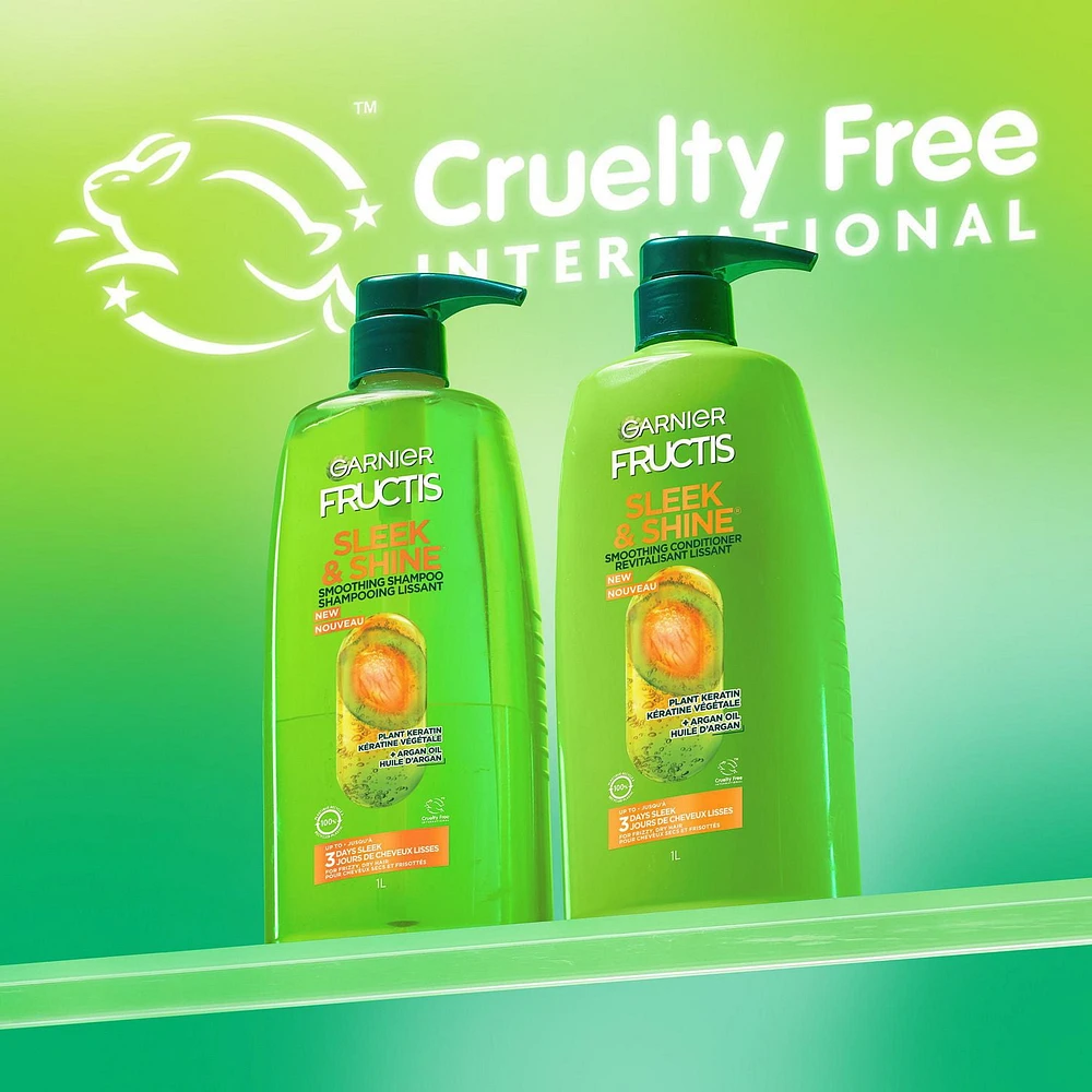 Garnier Fructis, Revitalisant Lisse et Brillant, 1 L 1 litre