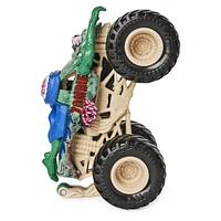 Monster Jam, Official Zombie Monster Truck, Die-Cast Vehicle, Bone Yard Trucks Series, 1:64 Scale