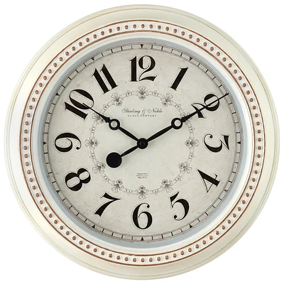 Horloge murale en plastique de 15,5 po Horloge murale de 15,5 "de diamètre