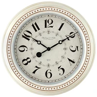 15.5'' PLASTIC WALL CLOCK, 15.5" diameter wall clock