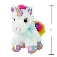 Way to Celebrate Valentine’s Day Unicorn Plush Toy, White​