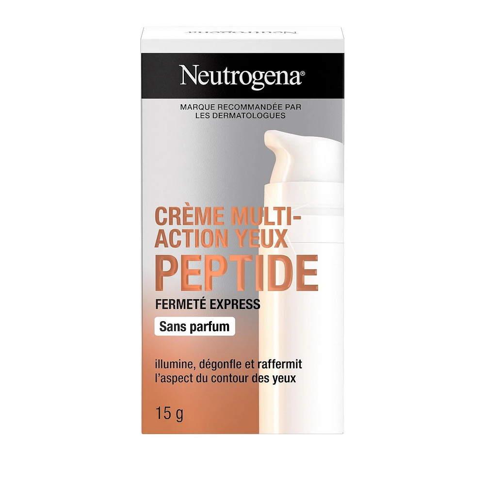 Neutrogena Rapid Firming Peptide Multi Action Eye Cream - Peptides - Dark Circles, Firm Skin, Puffy Eyes, 15 g