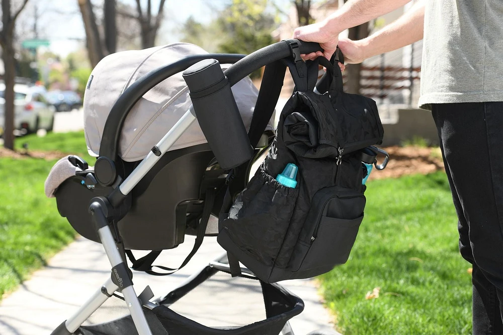 On The Goldbug Roll Top Diaper Bag