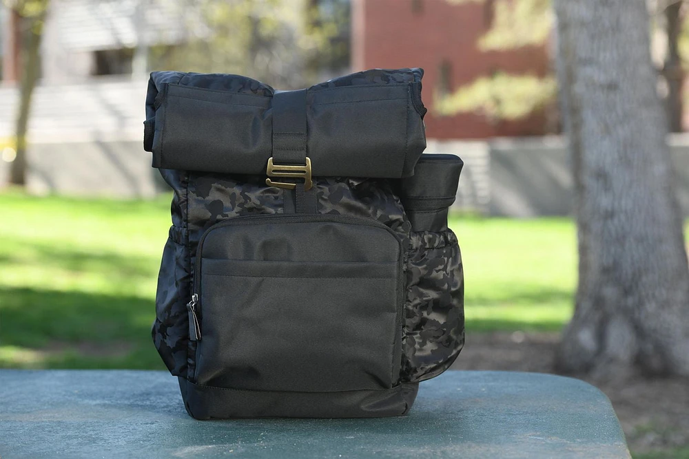 On The Goldbug Roll Top Diaper Bag