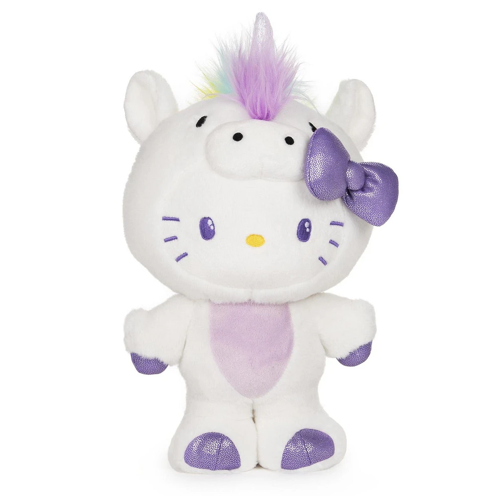 GUND Sanrio Hello Kitty Unicorn Plushie, Kawaii Unicorn Stuffed Animal for Ages 1 and Up, White, 9.5”