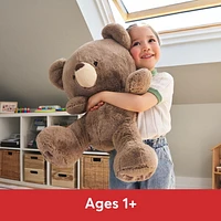 GUND Kai Teddy Bear, Premium Plush Toy Stuffed Animal for Ages 1 & Up, Taupe/Light Brown, 23"