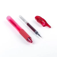 Pentel EnerGel X Retractable Liquid Gel Rollerball Pen, 0.5mm Fine Needle Point, Red Ink, Box of 12