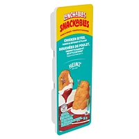 Lunchables Snackables Chicken Bites, Ranch & Ketchup Style Dip, 82 g Tray