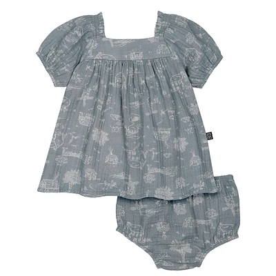 Modern Moments by Gerber - Dress + Diaper Cover - Countryside